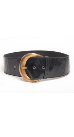 Leather Belt - Black