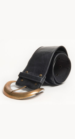 Leather Belt - Black