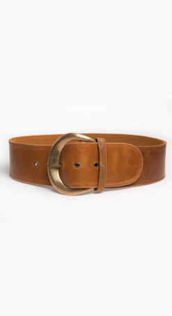 Leather Belt - Tan